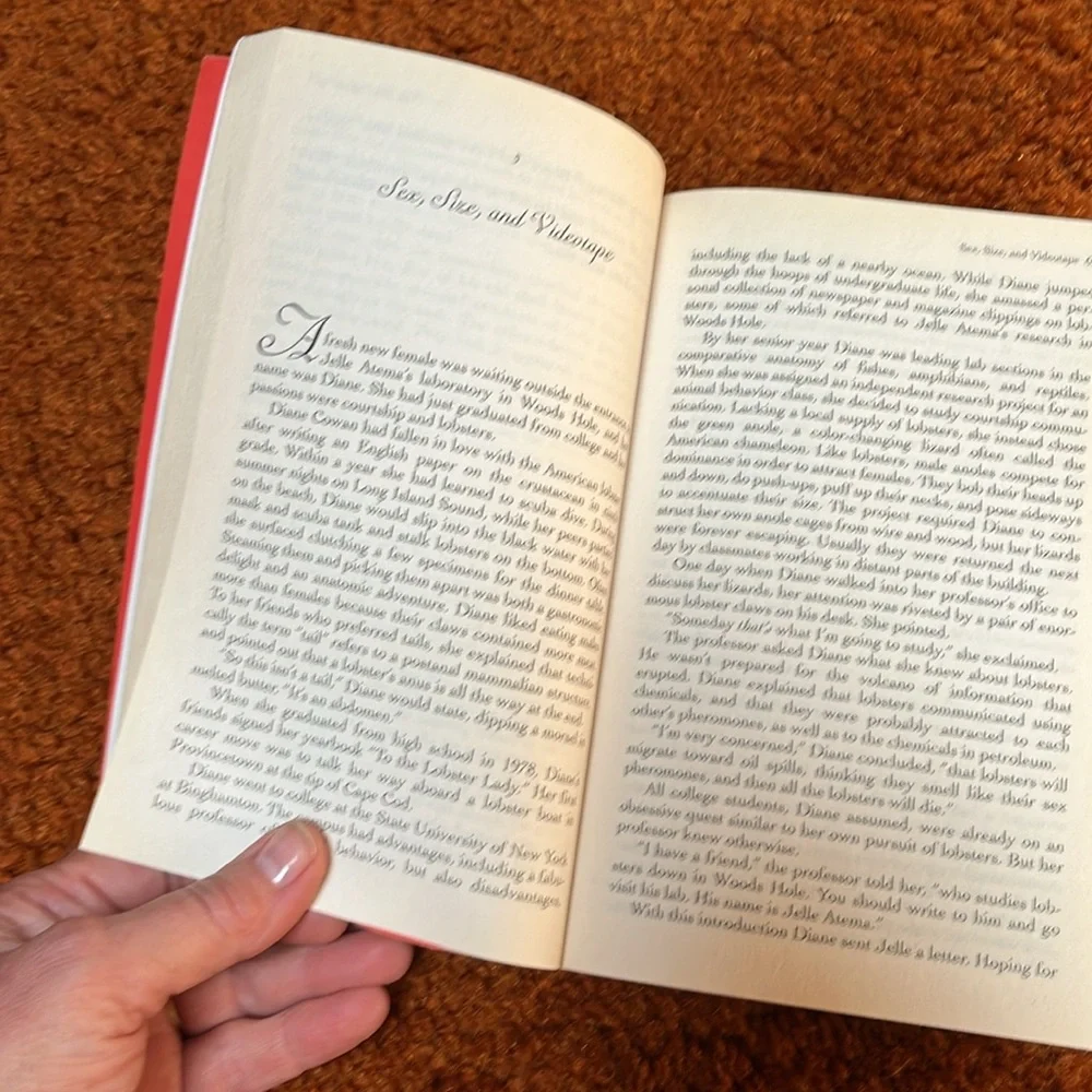 The secret life of lobsters paperback Trevor Corson